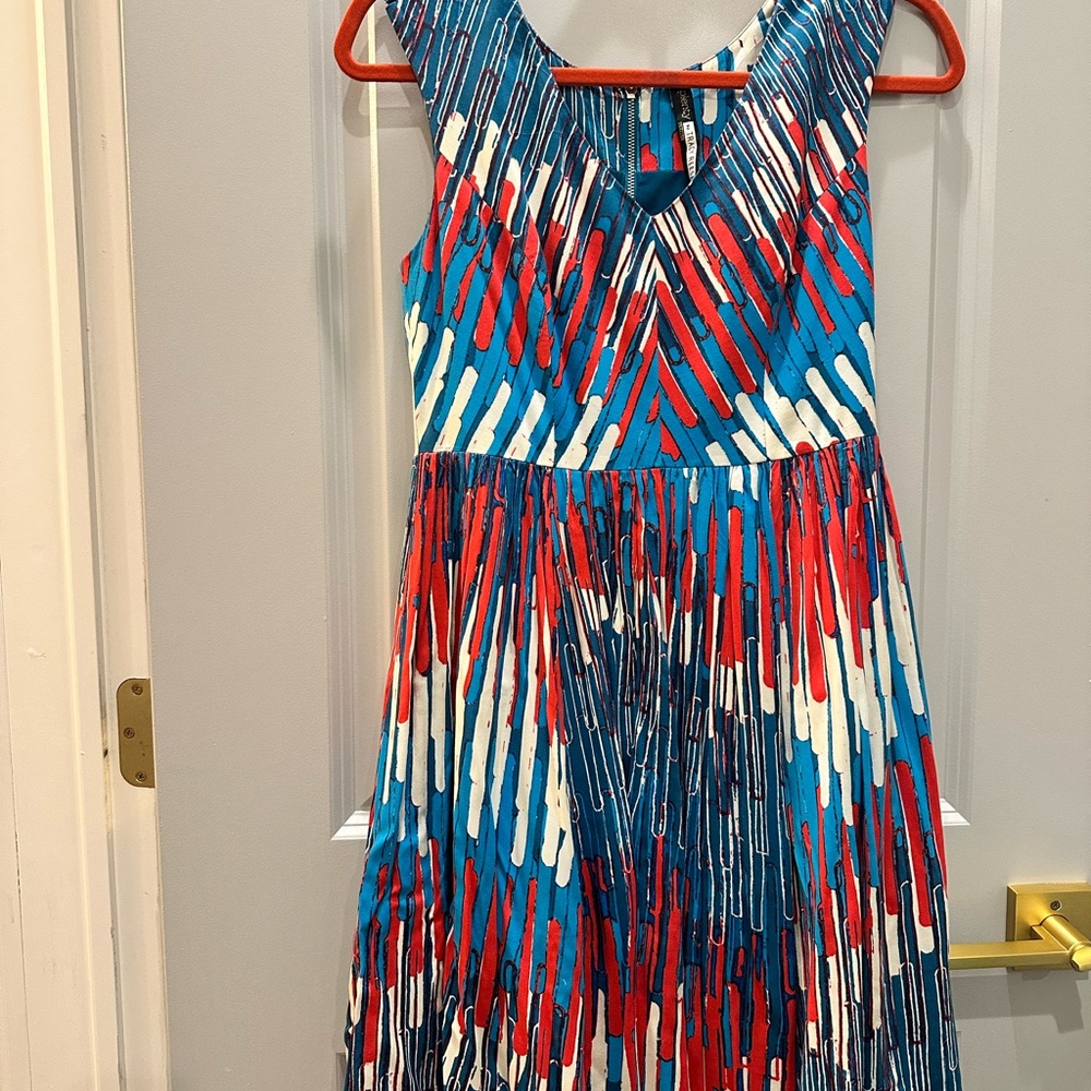 Plenty by Tracy Reese Blue and Red Kids Dress